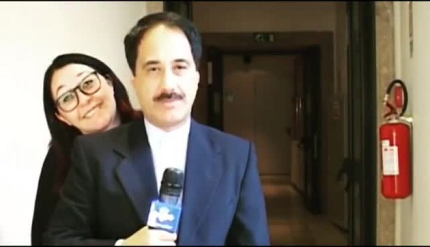 پشت صحنه های جالب از خبرنگاری حمید معصومی نژاد در رم ایتالیا
