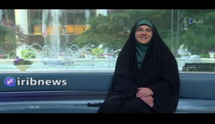 تپق جالب گوینده خبر بامدادی شبکه یک سیما را 