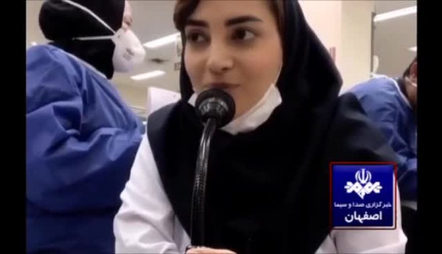 شعرخوانی پرستاری برای بیماران مبتلا به کرونا