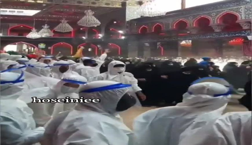 صحنه های عجیب در کربلا امروز سوم شهادت سیدالشهداء
