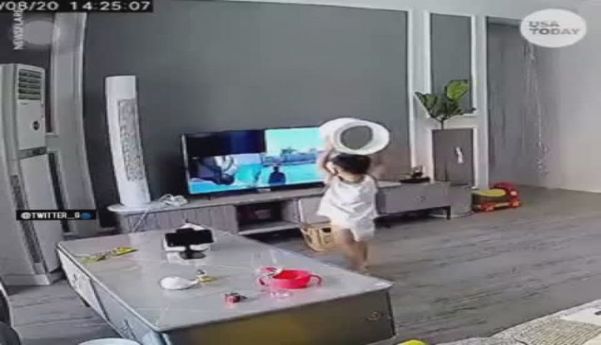 ویدیو یک پسر بچه ۲ ساله که در فضای مجازی پر بازدید شد