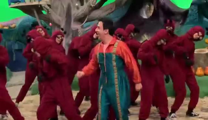 خوانندگی داریوش فرضیایی در پشت صحنه «عمو پورنگ»