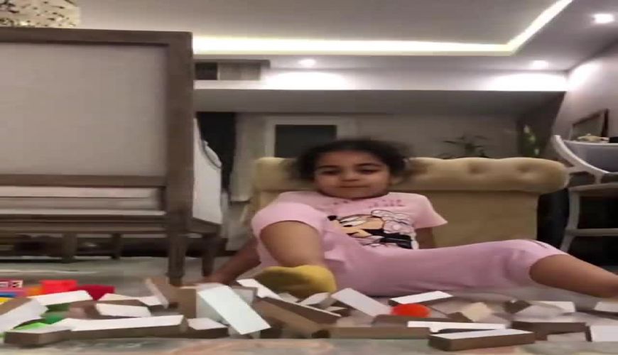 خانه سازی جالب سوفیا دختر یکتا ناصر و منوچهر هادی 