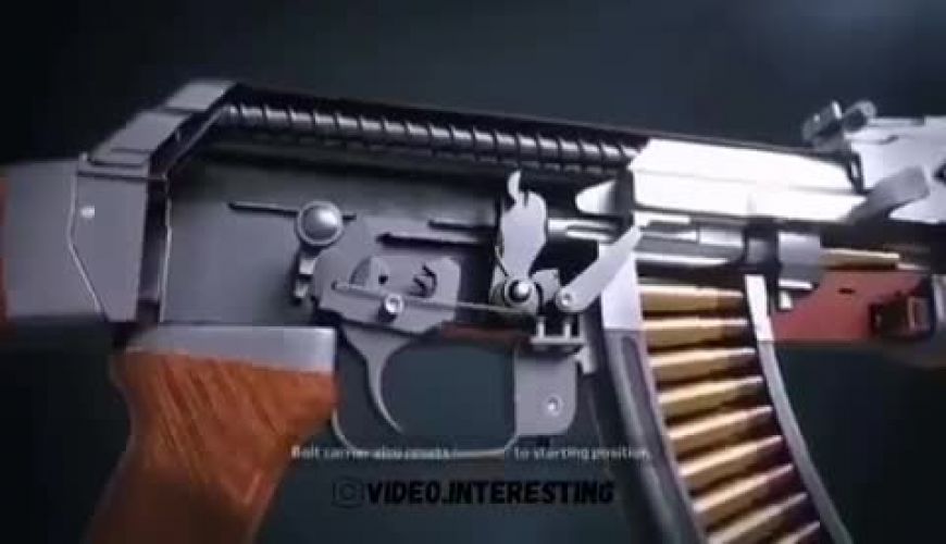 تا حالا به این ریزبینی به نحوه مسلح شدن و شلیک کردن کلاشینکف توجه کردید؟