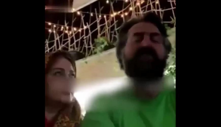 ناراحتی امیرخسرو عباسی همسر بهاره رهنما از حرفهای مردم 