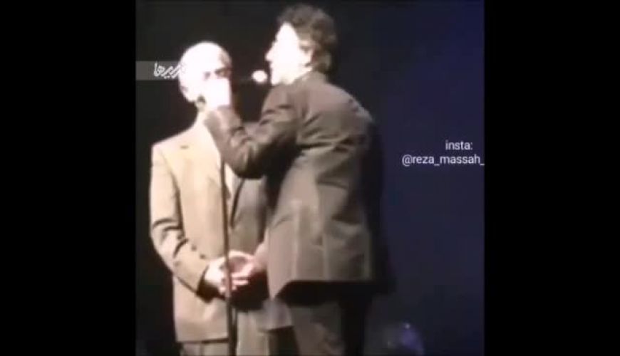  حضور پرفسور سمیعی در کنسرت معین ، خواننده لوس آنجلسی