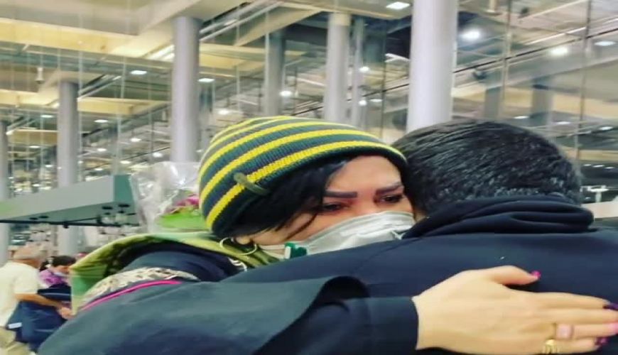 سفر فلور نظری بازیگر به آلمان برای دیدار پسرش  