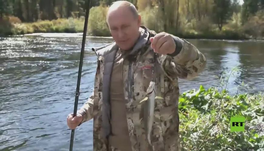 تفریحات پوتین در تعطیلات به سیبری پس از قرنطینه