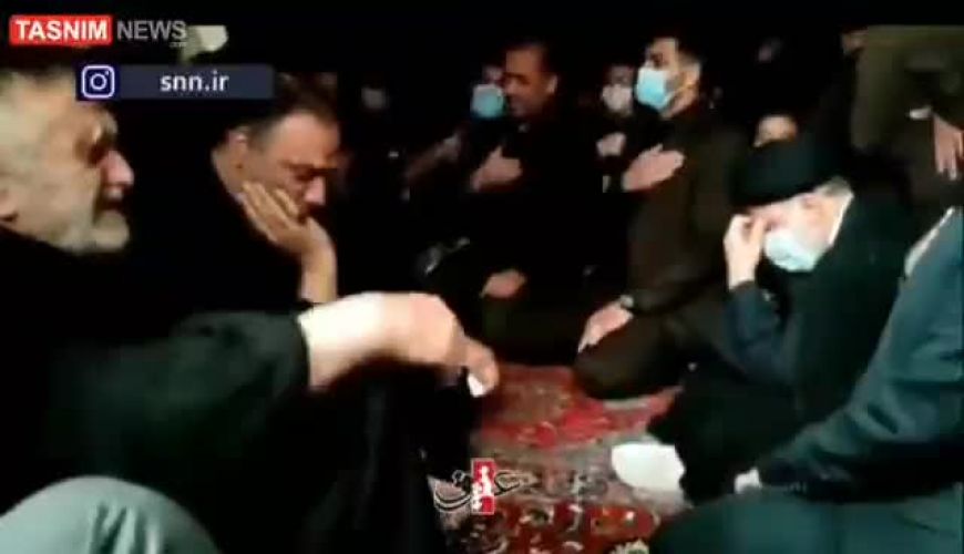 حضور رئیس‌جمهور در مراسم عزاداری مسجد ارک تهران