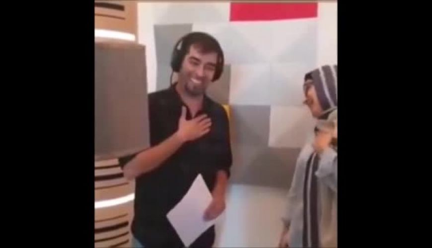 شهاب حسینی در پشت صحنه صدا گذاری فصل جدید شکرستان