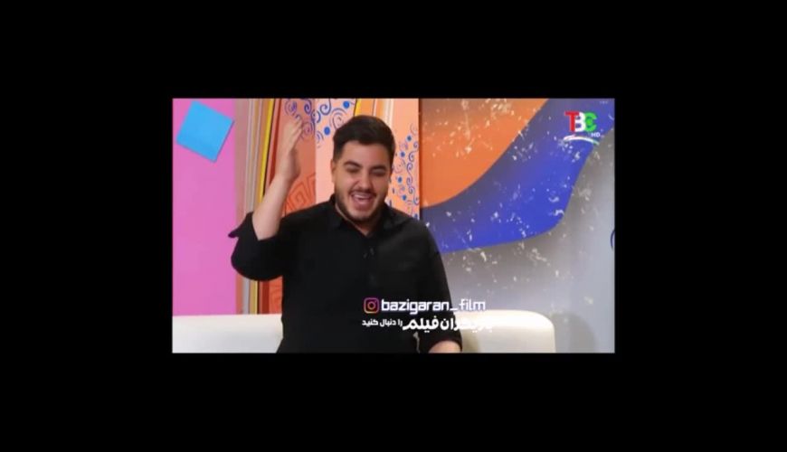 لهجه جالب آرون افشار در برنامه زنده تلویزیون تاجیکستان