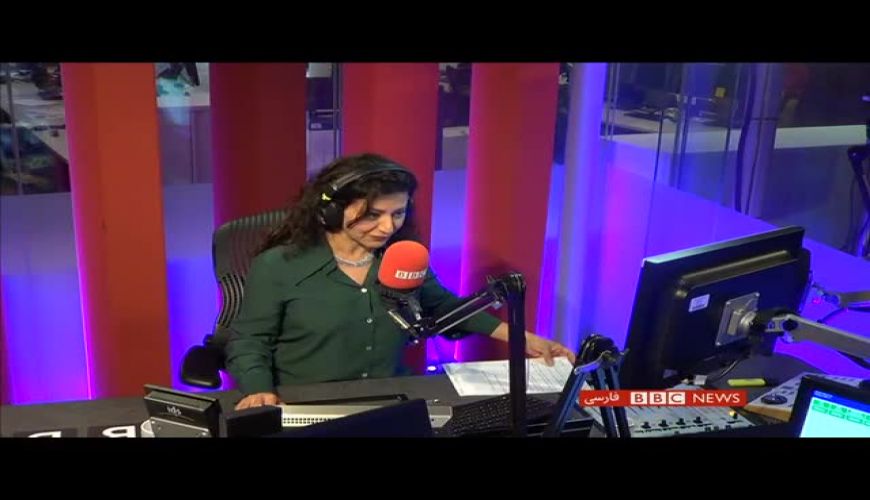 گاف به سبک گوینده زن خبر BBC