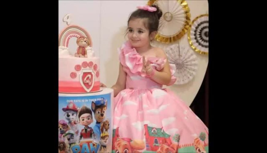 مراسم تولد 4 سالگی هانا پاک نیت ، نوه محمود پاک نیت و مهوش صبرکن بازیگران سینما