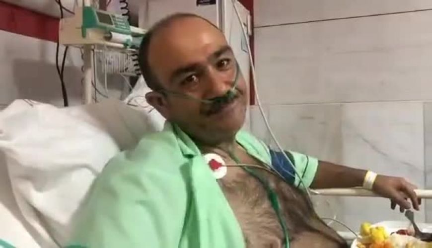 مهران غفوریان در بیمارستان از حال و احوالش می گوید 