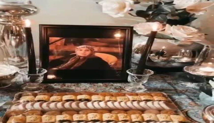 حال و هوای خانه مرجانه گلچین بعد از درگذشت مادرش