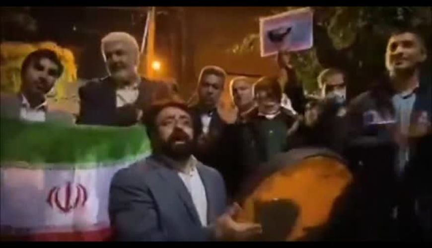 جشن تولد ۶۵ سالگی احمدی نژاد در نارمک تهران با حضور ایشان