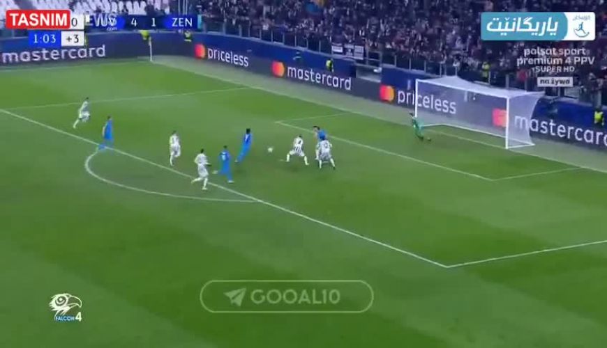 گلزنی دیدنی سردار آزمون مقابل یوونتوس