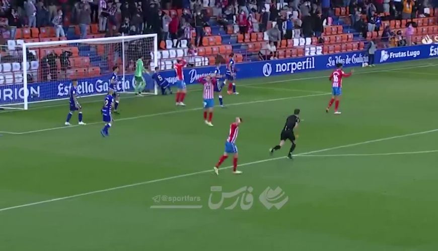 سوپر سیو امیر عابدزاده در لالیگا2