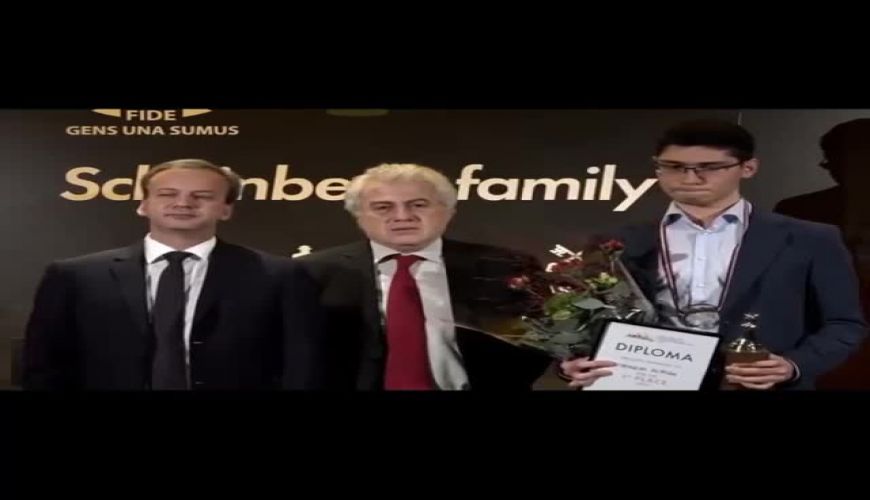 بغض علیرضا فیروزجا نابغه ۱۸ ساله شطرنج جهان پس از قهرمانی در سوئیس