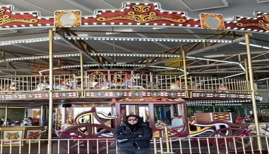 مریم معصومی بازیگر در یک شهر بازی زیبا 