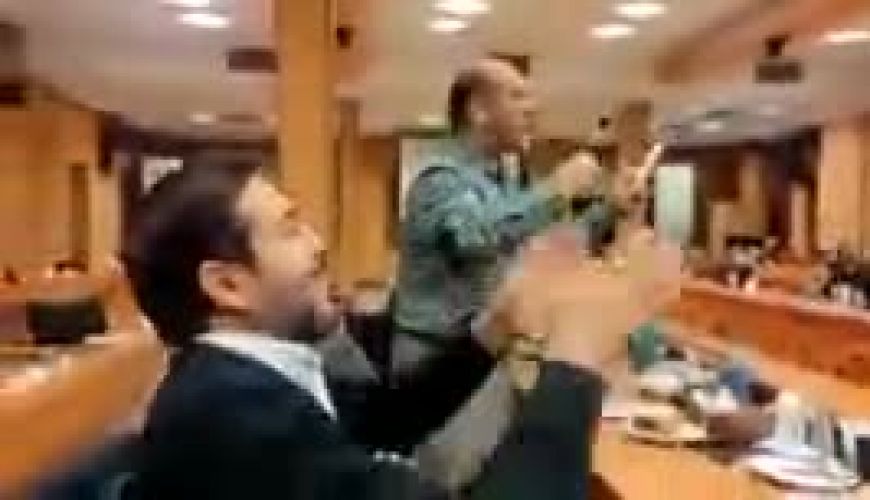 جشن مولودی در یکی از جلساتِ دفتر زاکانی، شهردار تهران