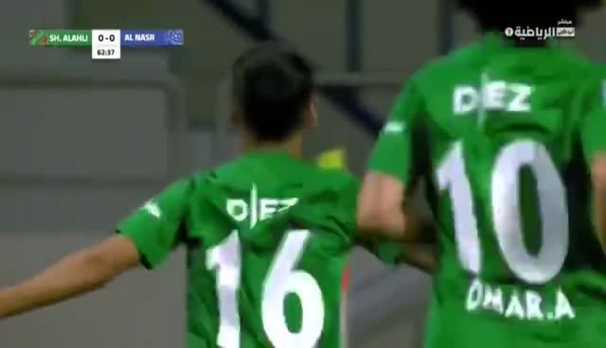 سوپرگل قائدی برای شباب الاهلی مقابل النصر