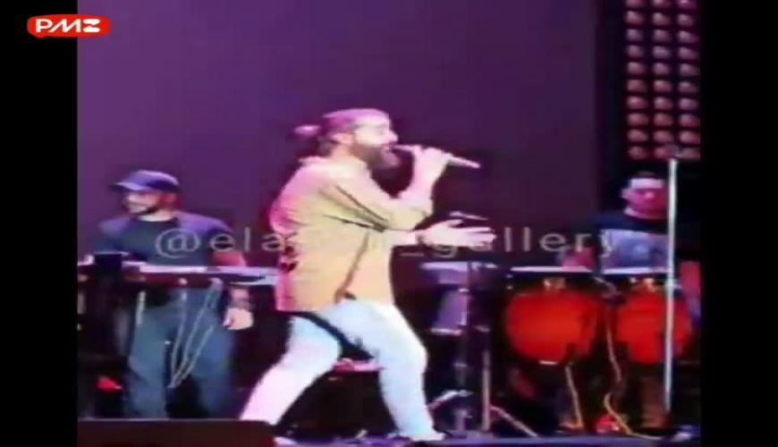 توضیح خواننده «هورش بند» درباره گاف عجیبش در کنسرت کیش