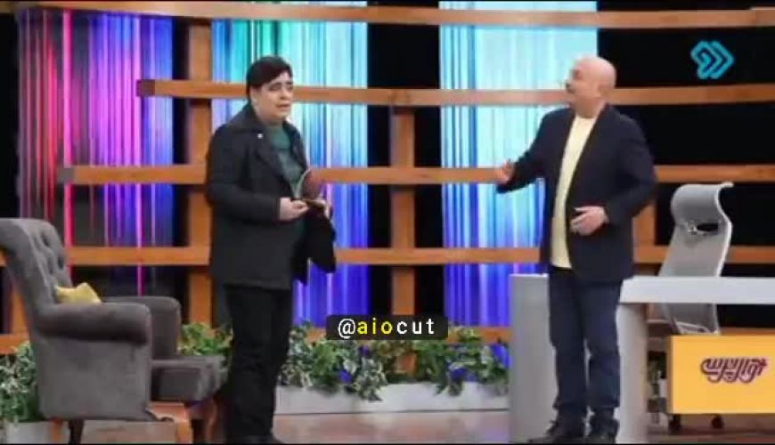 شوخی جالب رضا شفیعی جم با موهای خودش