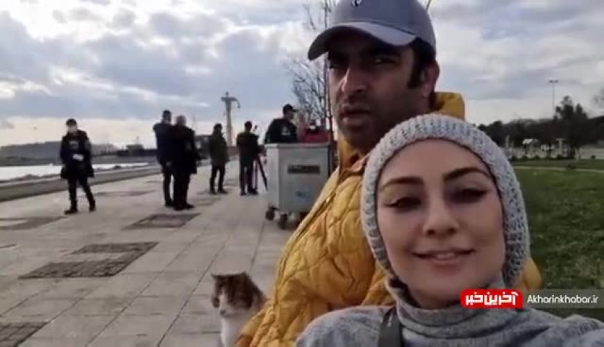 یکتا ناصر و همسرش منوچر هادی در ترکیه