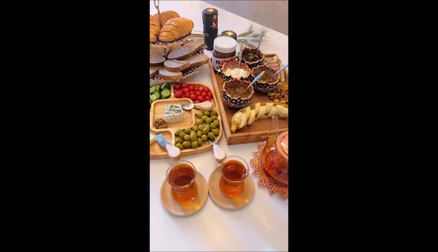 میز صبحانه دو نفره شیک و لاکچری صبا راد