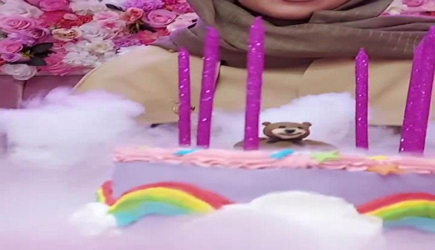 جشن تولد فوق لاکچری که هاینه غلامی برای خودش گرفت 