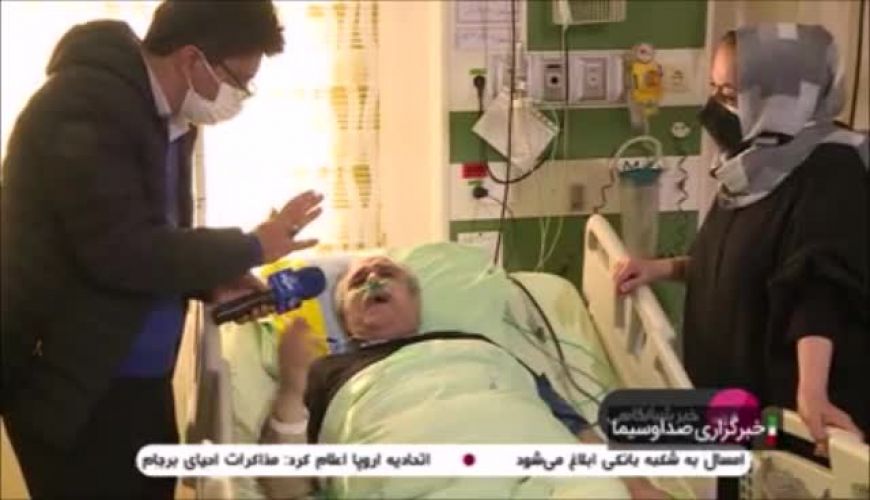 عیادت فرزندان حاج قاسم ، از محمد کاسبی و اهدای انگشتر شهید سلیمانی به او