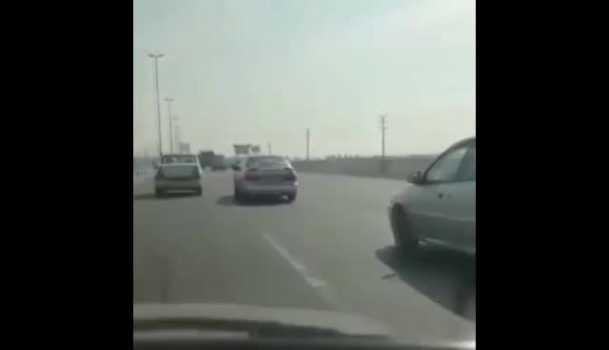  کورس جنون‌آمیز با ماکسیما وسط اتوبان و نتیجه فاجعه‌بار!