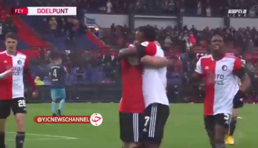 گل هوشمندانه جهانبخش برای فاینورد مقابل اسپارتا روتردام