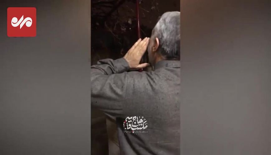 ندای الله اکبر شهید سلیمانی در شب ۲۲ بهمن