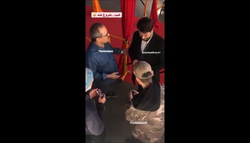 پشت صحنه غافلگیری روزبه حصاری با شعبدبازی دانیال کاظمی در خندوانه