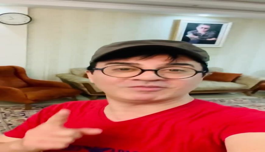 خوش و بش عموپورنگ با ننه نقلی مادرش