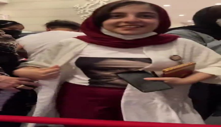 ابراز احساسات فن پیج های ساره بیات در اکران فیلم عنکبوت