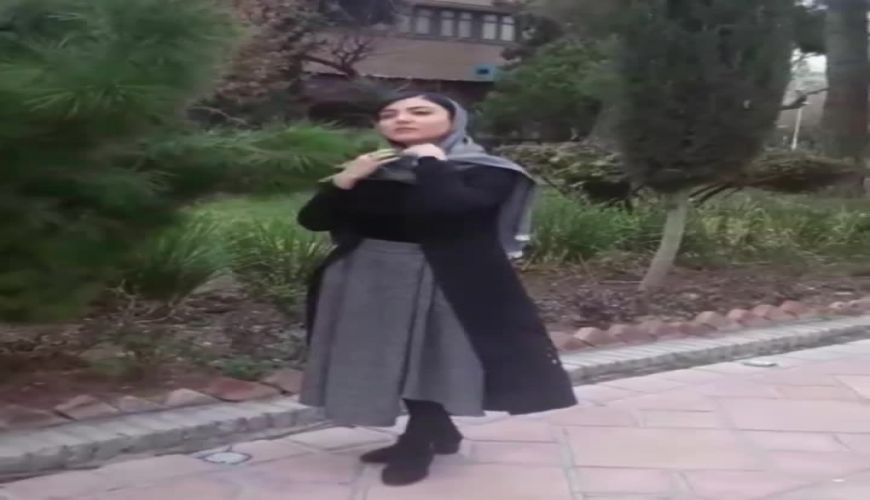 استایل زیبا کرمعلی در اکران فیلم کوتاه تهاتر به کارگردانی  خودش