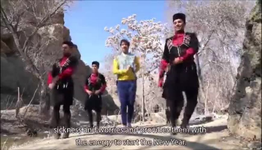 فریبا طالبی و دوستانش با لباس های زیبا در جشن چهارشنبه سوری