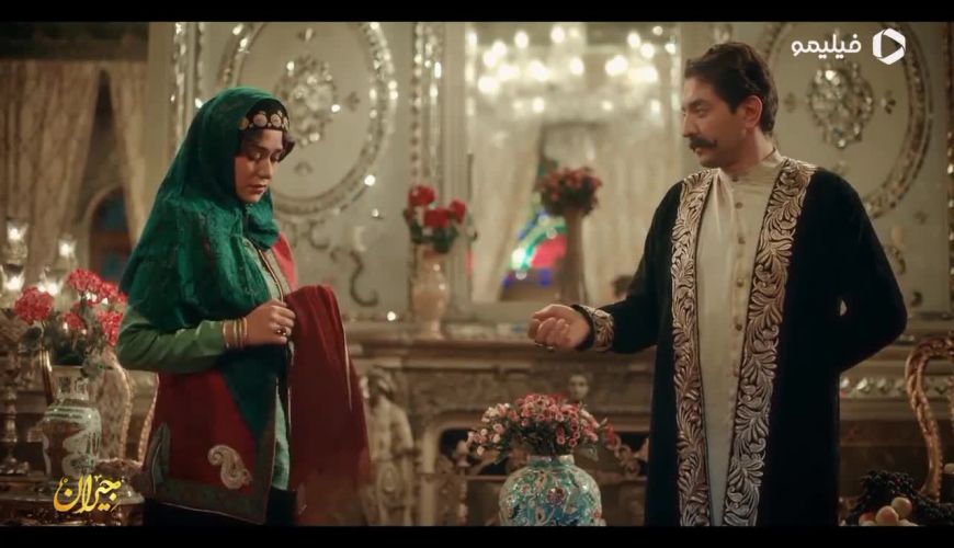 سکانس ابراز عشق ناصرالدین شاه به جیران