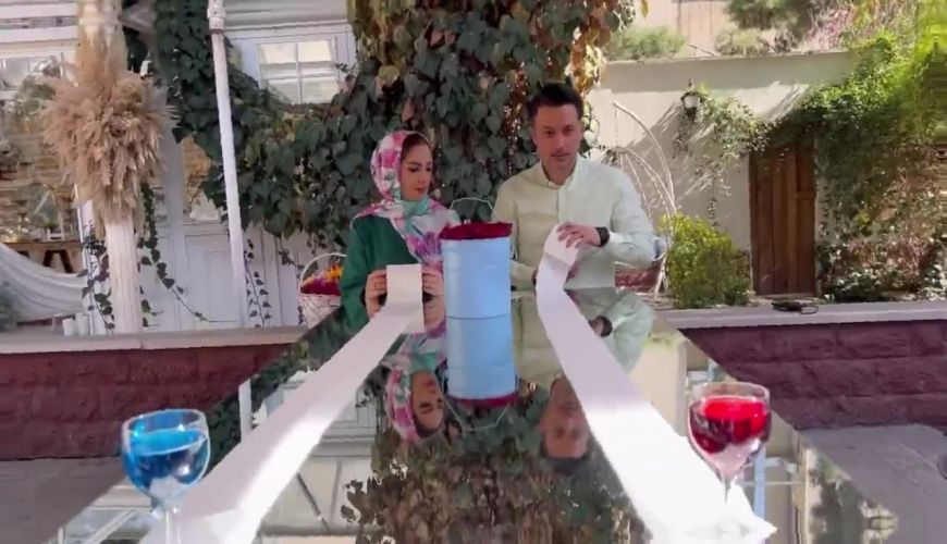 چالش جالب مبینا نصیری و همسرش مهدی توتونچی در سعادت آباد