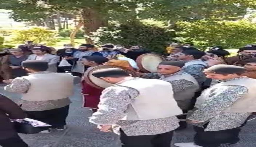 مراسم عروسی بی نظیر اصفهانی ها در کاخ موزه چهلستون