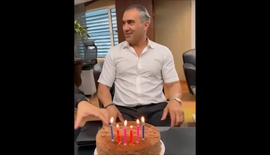 جشن تولد 56 سالگی احمدرضا عابدزاده دروازبان اسبق تیم ملی فوتبال