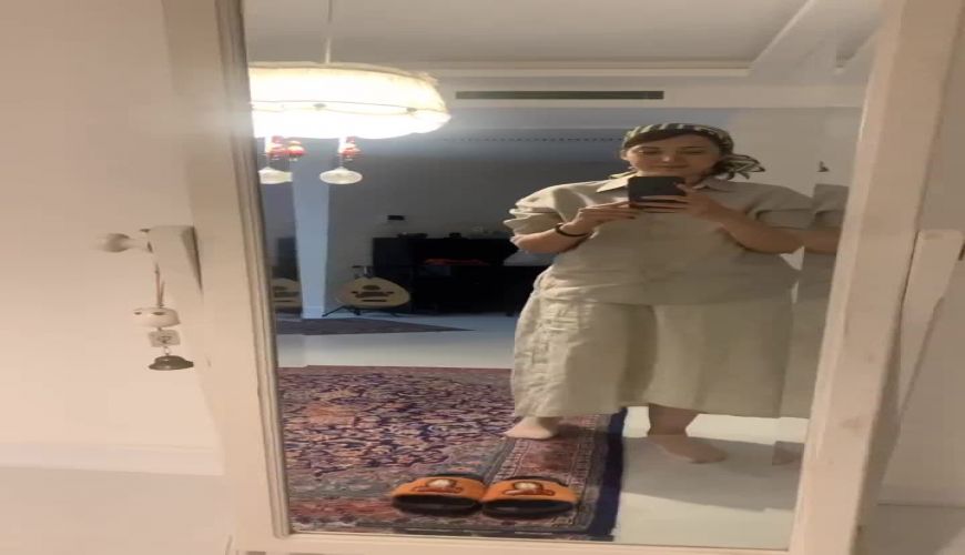 نمایی از خانه شیک روشنک گرامی بازیگر هم گناه با رنگ روشن