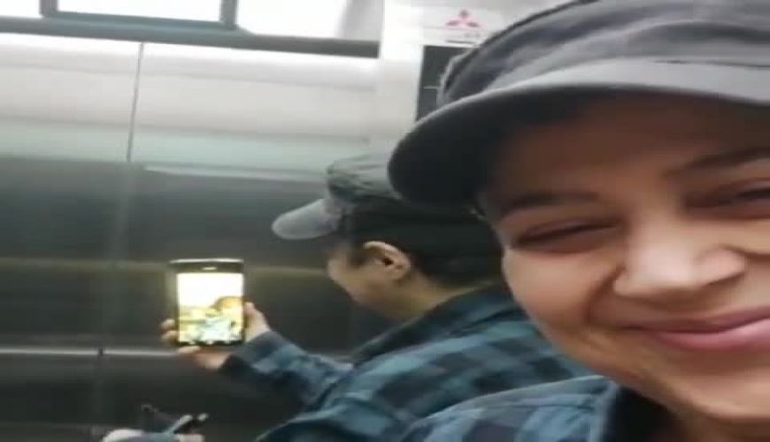 آسانسور بازی مازیار لرستانی با تیپ کاملا مردانه به یاد کودکی اش