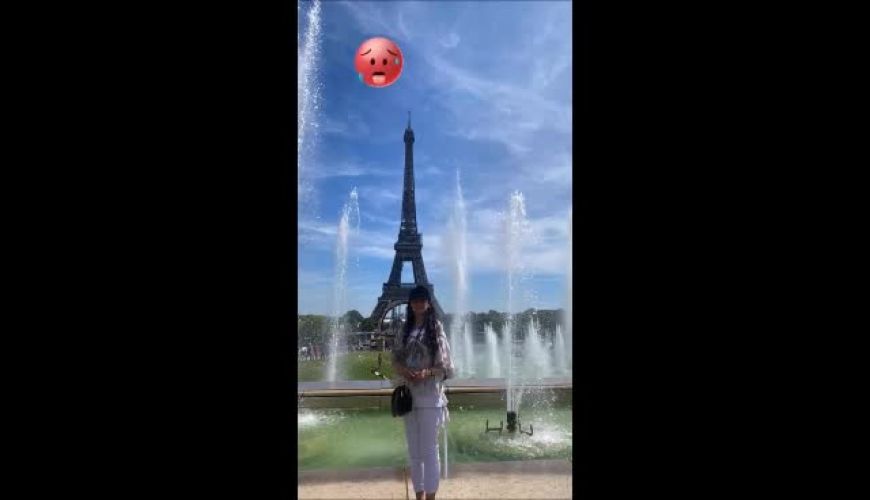 فلور نظری با استایل جدید و دخترانه در موزه لوور در فرانسه