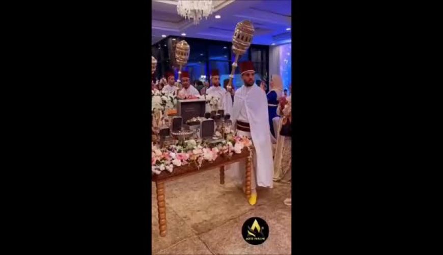  تجملات عجیب یک مراسم عروسی مجلل در مراکش!