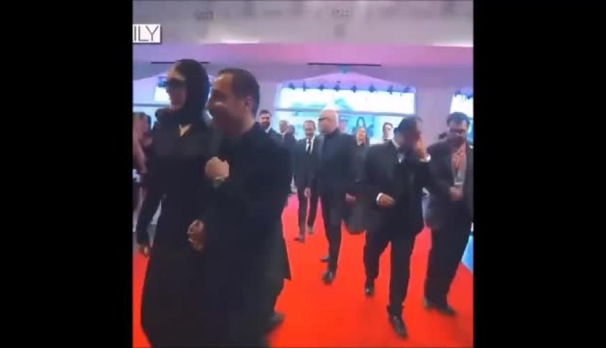 ست لباس عجیب فرشته حسینی و نوید محمدزاده سوژه عکاسان شد