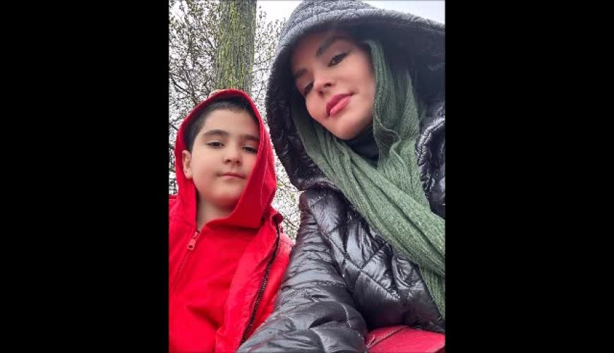 سفر نوروزی سپیده خداوردی و پسرش به جزیره قشم 